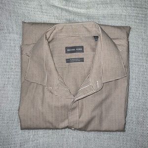 Michael Kors Long Sleeve Button Down Dress Shirt